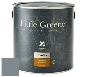 Краска Little Greene Traditional Oil Gloss высокоглянцевая масляная краска цвет RAL 7046 