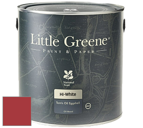 Краска Little Greene Tom’s Oil Eggshell полуматовая масляная краска цвет LG279 Cape Red
