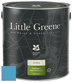 Краска Little Greene Ultimatt Intelligent Matt Emulsion матовая моющаяся краска цвет LG254 Route One