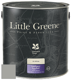 Краска Little Greene Intelligent Eggshell полуматовая моющаяся краска цвет NCS S 3502-G50Y 