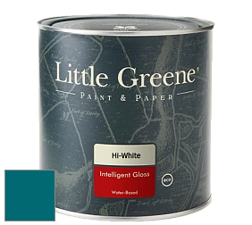 Краска Little Greene Intelligent Gloss глянцевая моющаяся краска цвет NCS S 4550-B20G 