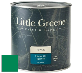 Краска Little Greene Interior Oil Eggshell полуматовая масляная краска цвет RAL 6024 