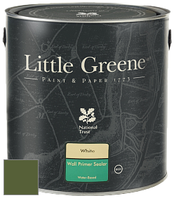 Краска Little Greene Wall Primer Sealer кроющий колеруемый грунт цвет LGGr303 Jewel Beetle