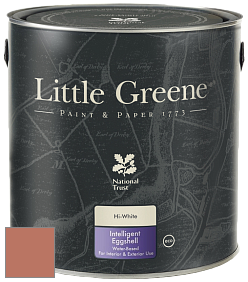 Краска Little Greene Intelligent Eggshell полуматовая моющаяся краска цвет NCS S 3040-Y70R 