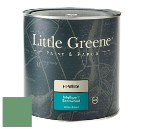 Краска Little Greene Intelligent Satinwood полуглянцевая моющаяся краска цвет NCS S 3040-G10Y 