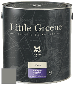 Краска Little Greene Intelligent Eggshell полуматовая моющаяся краска цвет LG226 Grey Teal