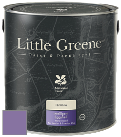 Краска Little Greene Intelligent Eggshell полуматовая моющаяся краска цвет RAL 4011 