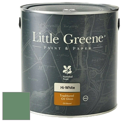 Краска Little Greene Traditional Oil Gloss высокоглянцевая масляная краска цвет NCS S 4030-G10Y 