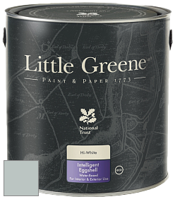 Краска Little Greene Intelligent Eggshell полуматовая моющаяся краска цвет NCS S 2005-B80G 