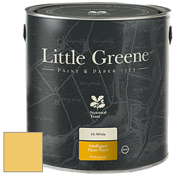 Краска Little Greene Intelligent Floor Paint полуглянцевая быстросохнущая краска цвет LG337 Giallo