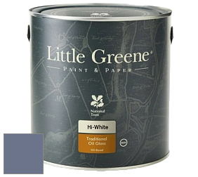 Краска Little Greene Traditional Oil Gloss высокоглянцевая масляная краска цвет NCS S 5020-R70B 
