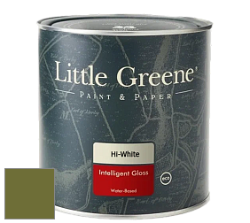 Краска Little Greene Intelligent Gloss глянцевая моющаяся краска цвет NCS S 4550-G50Y 