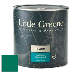 Краска Little Greene Intelligent Satinwood полуглянцевая моющаяся краска цвет NCS S 4050-B90G 