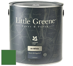 Краска Little Greene Tom’s Oil Eggshell полуматовая масляная краска цвет RAL 6010 