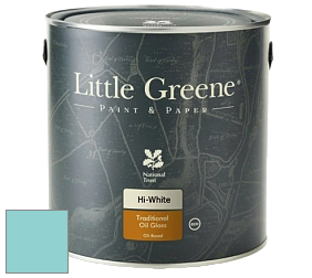 Краска Little Greene Traditional Oil Gloss высокоглянцевая масляная краска цвет NCS S 1030-B40G 
