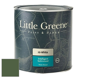 Краска Little Greene Intelligent Satinwood полуглянцевая моющаяся краска цвет NCS S 6030-G30Y 