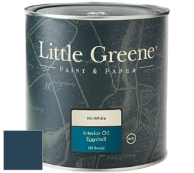 Краска Little Greene Interior Oil Eggshell полуматовая масляная краска цвет LG257 Royal Navy