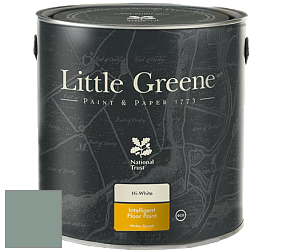 Краска Little Greene Intelligent Floor Paint полуглянцевая быстросохнущая краска цвет NCS S 4010-B90G 