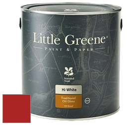 Краска Little Greene Traditional Oil Gloss высокоглянцевая масляная краска цвет RAL 3000 