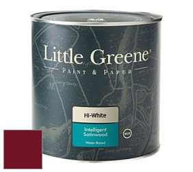 Краска Little Greene Intelligent Satinwood полуглянцевая моющаяся краска цвет LG192 Theatre Red