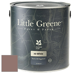 Краска Little Greene Tom’s Oil Eggshell полуматовая масляная краска цвет LG315 Nether Red