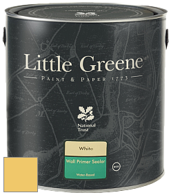 Краска Little Greene Wall Primer Sealer кроющий колеруемый грунт цвет LG337 Giallo