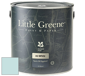 Краска Little Greene Tom’s Oil Eggshell полуматовая масляная краска цвет LG102 Gentle Sky