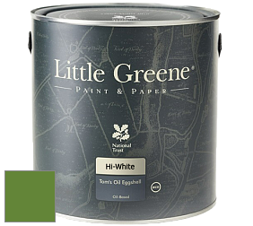 Краска Little Greene Tom’s Oil Eggshell полуматовая масляная краска цвет LG288 Sage & Onions