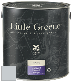Краска Little Greene Intelligent Eggshell полуматовая моющаяся краска цвет LG166 Gauze Dark