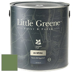Краска Little Greene Tom’s Oil Eggshell полуматовая масляная краска цвет NCS S 4040-G30Y 