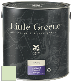 Краска Little Greene Intelligent Eggshell полуматовая моющаяся краска цвет NCS S 0520-G30Y 
