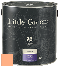 Краска Little Greene Intelligent Eggshell полуматовая моющаяся краска цвет NCS S 0540-Y50R 
