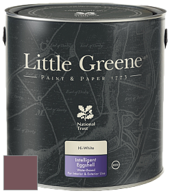 Краска Little Greene Intelligent Eggshell полуматовая моющаяся краска цвет NCS S 6020-R10B 