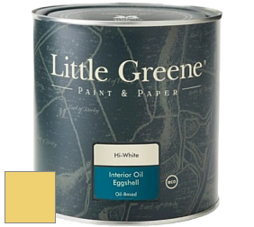 Краска Little Greene Interior Oil Eggshell полуматовая масляная краска цвет LG335 Indian Yellow
