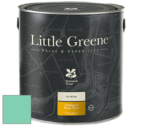 Краска Little Greene Intelligent Floor Paint полуглянцевая быстросохнущая краска цвет NCS S 1040-B90G 