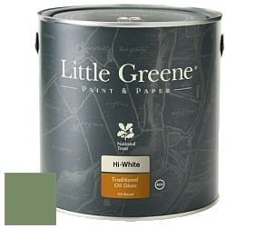 Краска Little Greene Traditional Oil Gloss высокоглянцевая масляная краска цвет NCS S 4030-G30Y 