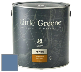 Краска Little Greene Traditional Oil Gloss высокоглянцевая масляная краска цвет NCS S 4030-R80B 