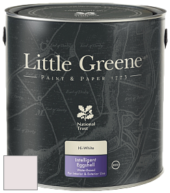 Краска Little Greene Intelligent Eggshell полуматовая моющаяся краска цвет NCS S 0804-R10B 