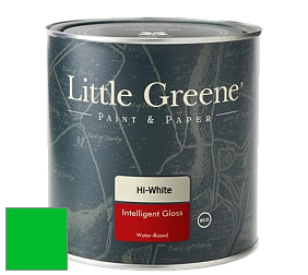 Краска Little Greene Intelligent Gloss глянцевая моющаяся краска цвет RAL 6038 