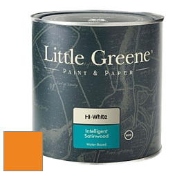 Краска Little Greene Intelligent Satinwood полуглянцевая моющаяся краска цвет LG209 Marigold