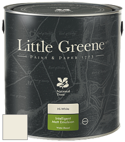 Краска Little Greene Ultimatt Intelligent Matt Emulsion матовая моющаяся краска цвет LGSt268 Green Stone - Pale