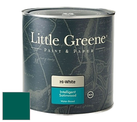 Краска Little Greene Intelligent Satinwood полуглянцевая моющаяся краска цвет RAL 6026 