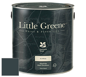 Краска Little Greene Absolute Matt Emulsion матовая краска для потолка цвет RAL 7026 