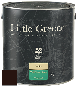Краска Little Greene Wall Primer Sealer кроющий колеруемый грунт цвет LG8 Purple Brown