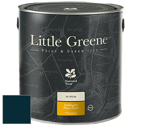 Краска Little Greene Intelligent Floor Paint полуглянцевая быстросохнущая краска цвет LG208 Hicks Blue