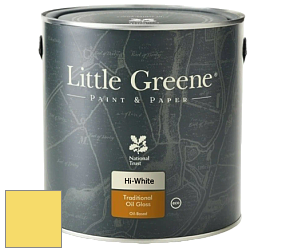 Краска Little Greene Traditional Oil Gloss высокоглянцевая масляная краска цвет NCS S 0550-G90Y 