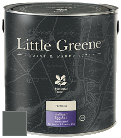 Краска Little Greene Intelligent Eggshell полуматовая моющаяся краска цвет NCS S 7005-G 
