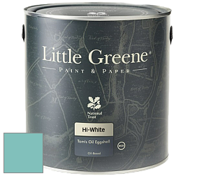 Краска Little Greene Tom’s Oil Eggshell полуматовая масляная краска цвет RAL 6027 