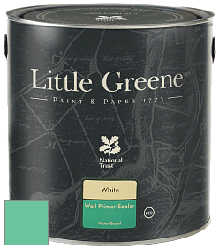 Краска Little Greene Wall Primer Sealer кроющий колеруемый грунт цвет LG92 Green Verditer