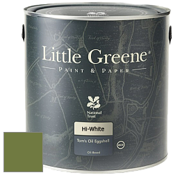 Краска Little Greene Tom’s Oil Eggshell полуматовая масляная краска цвет NCS S 4050-G40Y 